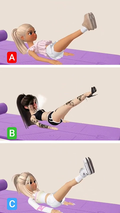 which exercise ABC?? 😀🤸 #zepeto #tiktok #trending #xoteam #love #tiktokviral #animation #lovestory