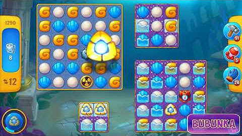 Fishdom level 1290 HD