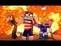 Floor Is Lava CHALLENGE FAILS - Minecraft Animation Collab