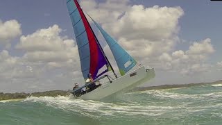 Hobie Getaway in the surf