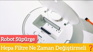 Robot Süpürge Hepa Filtre Kaç Yılda Değişir? | Hepa Filtre Ne Zaman Değişir ? | #HepaFiltre