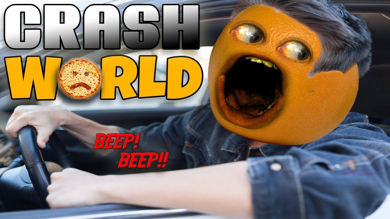 Crash World Annoying Orange Youtube - roblox escape gym obby grapefruit plays
