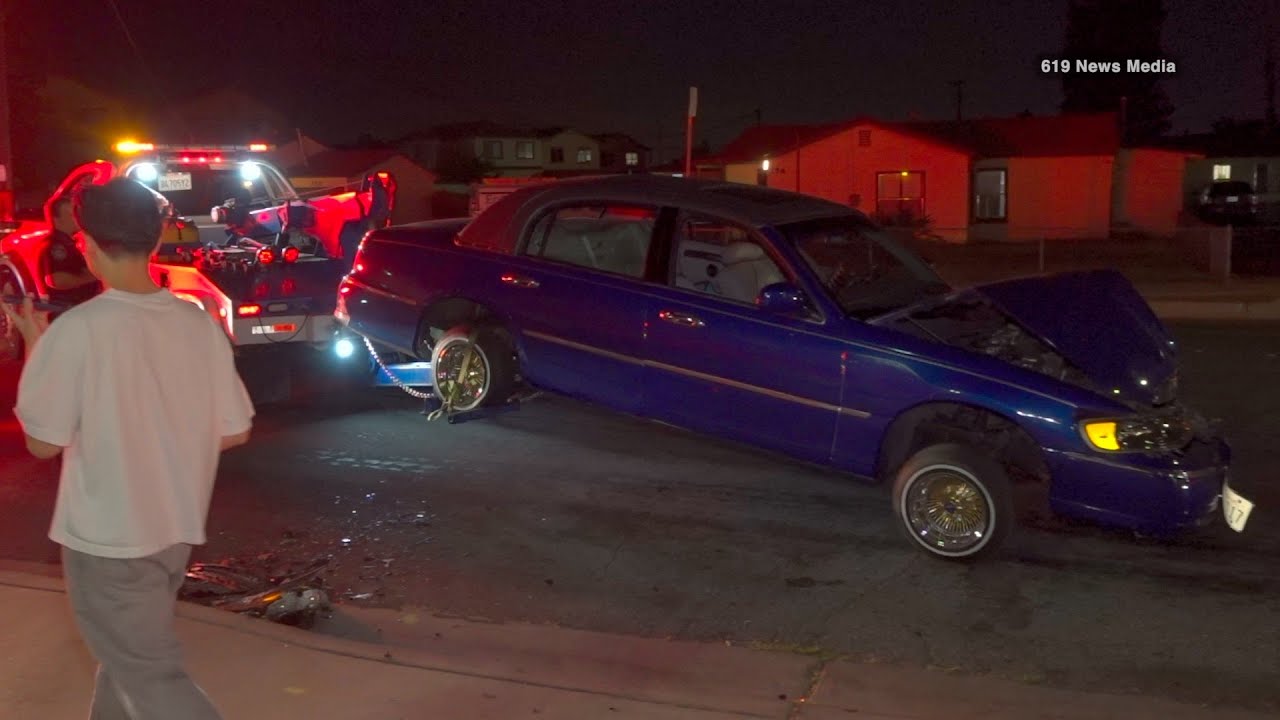 Man Suffers Major Injuries After Being Pinned in El Cajon Crash - YouTube