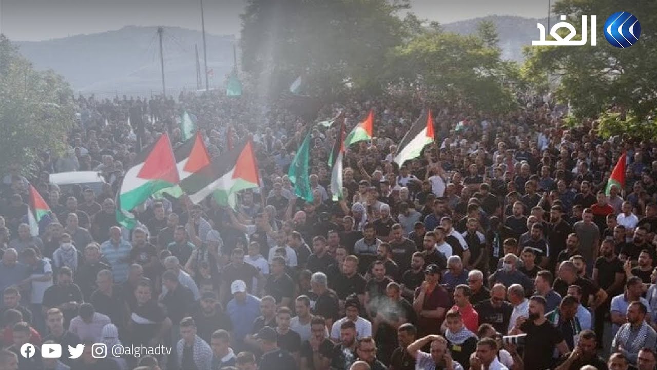 جنازة مهيبة وصيحات غاضبة خلال تشييع جثامين 3 شهداء فلسطينيين في نابلس