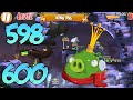 UNLOCK LEVEL 598-600 | ANGRY BIRDS 2 (BOSS LEVEL KING PIG) - MAP Cobalt Plateaus The Hamalayas