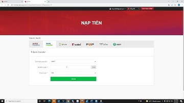 Hướng dẫn nạp tiền sàn AEtos