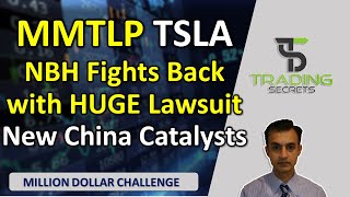 MMTLP Next Bridge fights back with a HUGE lawsuit. TSLA Tesla 5 China catalysts. Watchlist Review