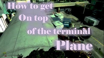 MW3 How to get on top of the terminal plane (Fastest Way)