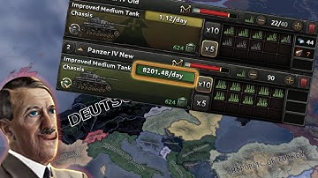 How to do the Infinite Tank Exploit in Hoi4