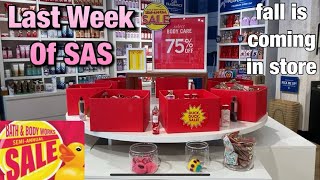*SAS DAY 26* BATH & BODY WORKS STORE WALK THRU // NEW FALL ITEMS IN STORE