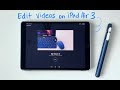 Editing my youtube videos on iPad Air 3 (iPad like a laptop??? Part 2)