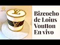 Decorando Bizcocho de Louis Vuitton  parte 1 #milkassweets #envivo