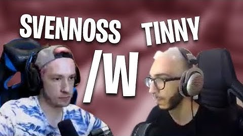 WHEN PROS DROP TILTED!!! Fortnite Battle Royale Gameplay - Svennoss /w Tinny