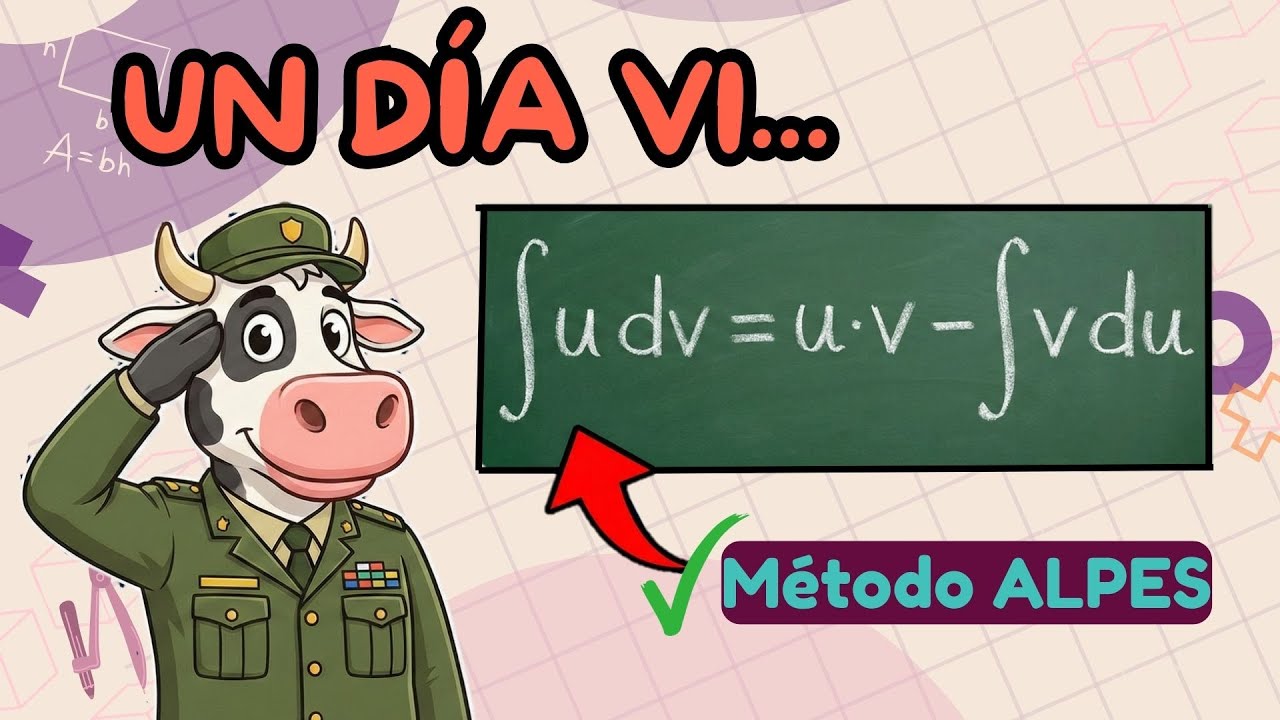 El TRUCO de la Vaca 🐮 para Integrar por Partes (Fácil y Rápido)