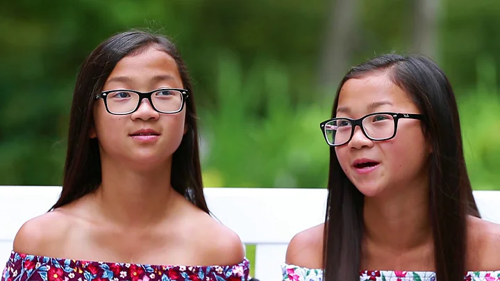 Twin sisters separated at birth talk about their n...