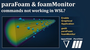 Enable Graphical Applications | OpenFOAM in Windows 10 WSL