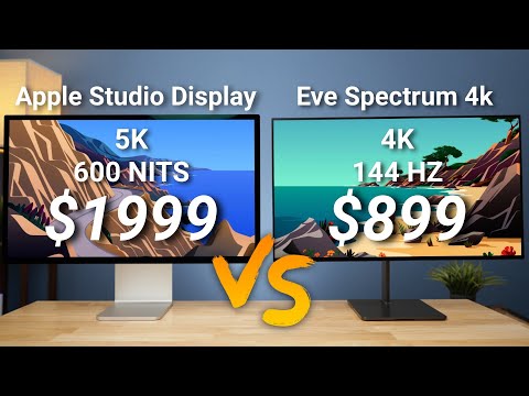 Apple Studio Display vs Eve Spectrum 4K - Best Monitor for Mac?