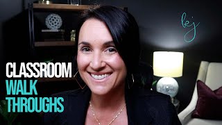 Classroom Walk-Throughs | Show Your Strengths | Kathleen Jasper