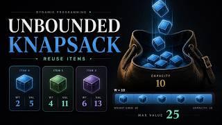 Unbounded Knapsack Explained: The DP Blueprint Behind Coin Change Coin Change 2 Dynamic Programming Unbounded Knapsack Leetcode 518 Python