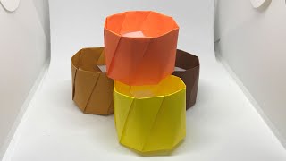 簡単にサクッとできる 折り紙で作る紙コップの作り方6選 折り方のコツもご紹介 暮らし の
