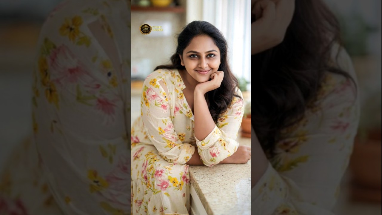 ✨ Radiant Ivory Floral Dress Soft Glow Everyday Elegance 🌼 