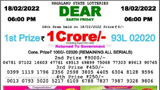 আজকের evening 6PM ডিয়ার নাগাল্যান্ড লটারি রেজাল্ট nagaland state lottery dear Evening result today screenshot 5