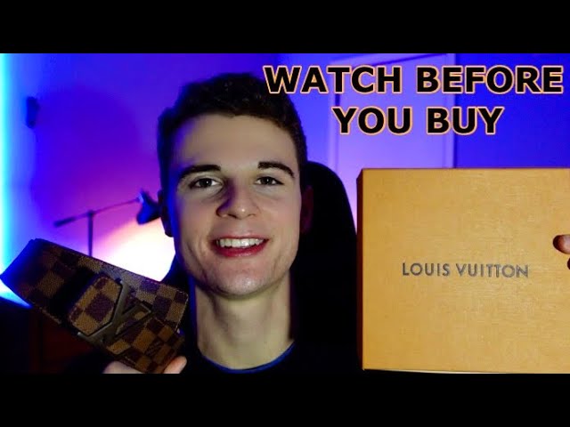Louis Vuitton Belt Review  WATCH BEFORE YOU BUY 