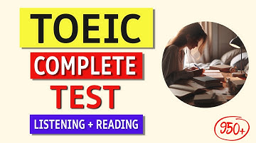 TOEIC Listening & Reading Test 2024: Full Practice Exam with Answers!