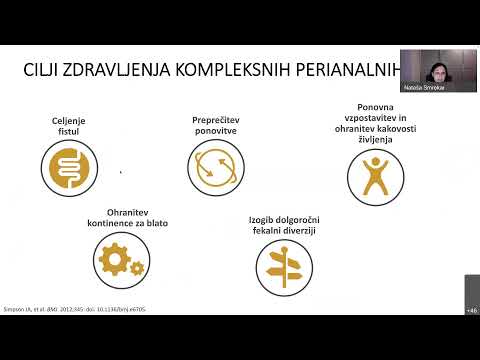 Perianalne fistule kot zaplet KVČB