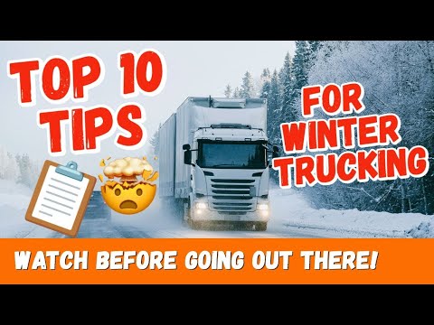 Truck driving essentials: top 10 must haves