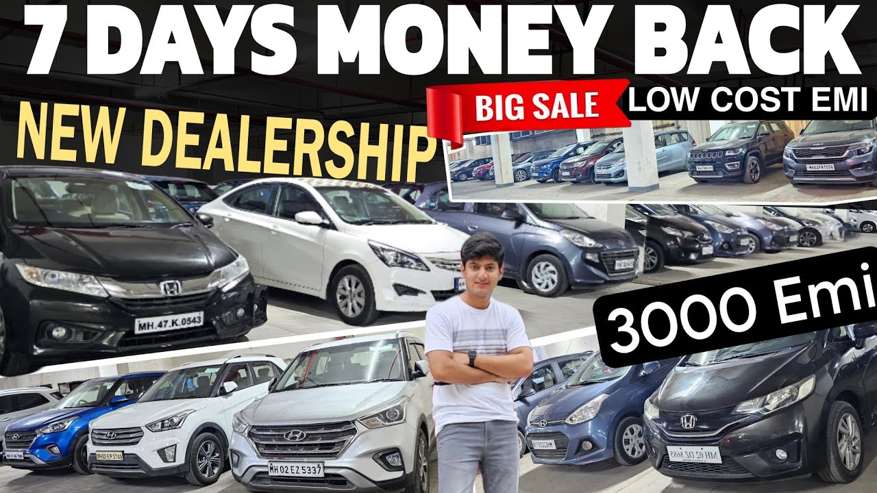 Start EMI ₹3,000🔥7 days Money Back guarantee300 Second hand Cars For