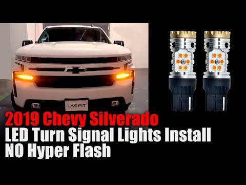 2019 Chevrolet Silverado Z71 LED Turn Signal Light bulbs - How to Install?