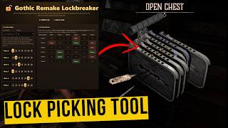Gothic 1 Remake - EASY LOCK PICKING TOOL - URGENT UPDATE!