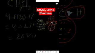 CH2Cl2 Lewis Structure | Step-by-Step Dichloromethane Lewis Dot Diagram for Class 11 & 12