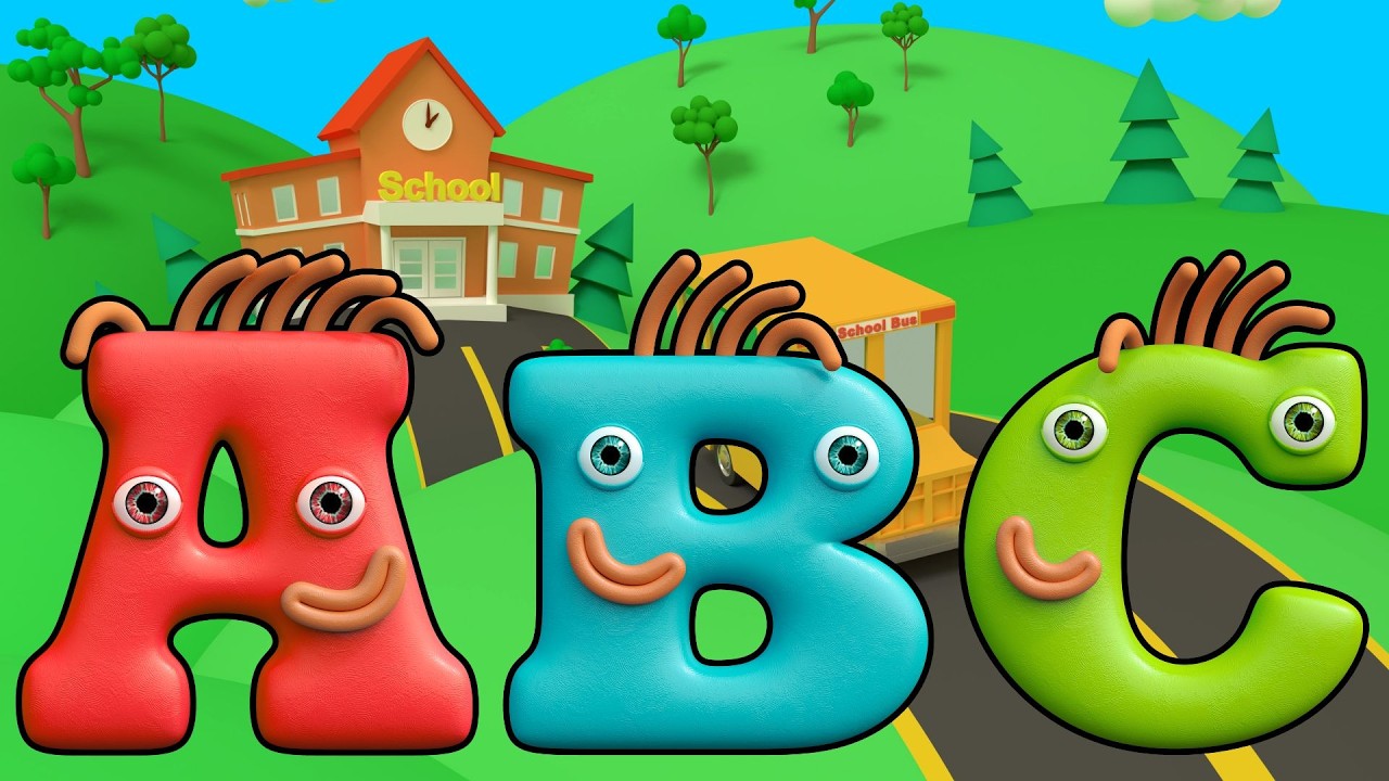ABC Song for Preschoolers 🔤 Learn Alphabet Order A to Z🎵 Sing the ...