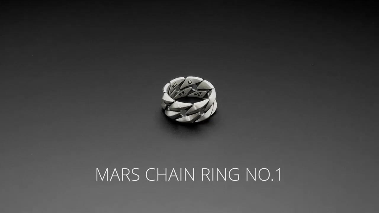 ☆MARS MARK☆ Mars Chain Ring No7 M15 Mars Chain Ring No.1 (7.5) - Mars Mark - Touch of Modern