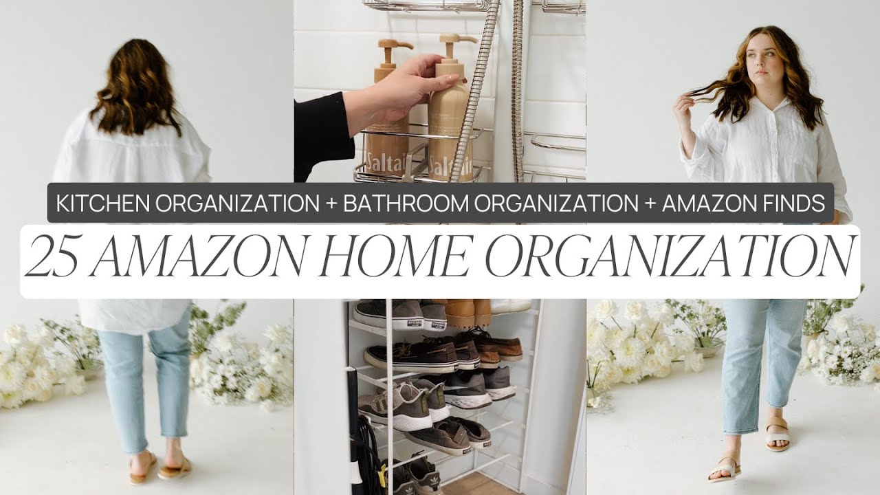 TOP 25 AMAZON HOME ORGANIZATION kitchen organization + bathroom