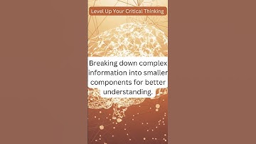 Level Up Your Analytical Thinking