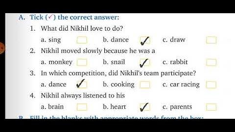 dance like no one is watching,Ques Ans, chapter 5th,class 1st ,english reader