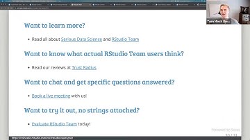 RStudio Team Demo | Build & Share Data Products Like The World’s Leading Companies