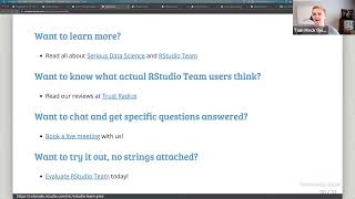 RStudio Team Demo | Build & Share Data Products Like The World’s Leading Companies