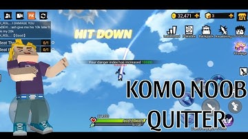 YT_BOY_KOMODOBOW QUITTER GOT KARMA | ANIME SHOWDOWN | BLOCKMAN GO #animeshowdown #bmgo