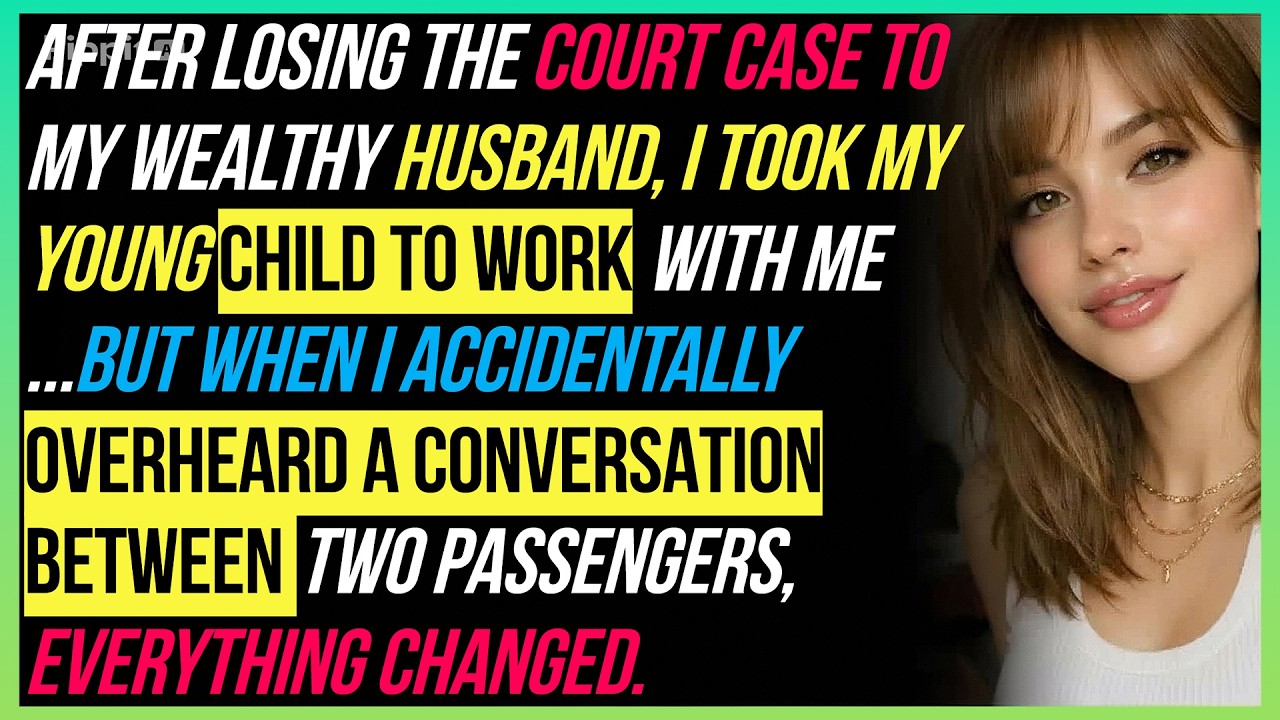 After Losing the Court Case to My Wealthy Husband, I Took My Young Child to Work With Me—But