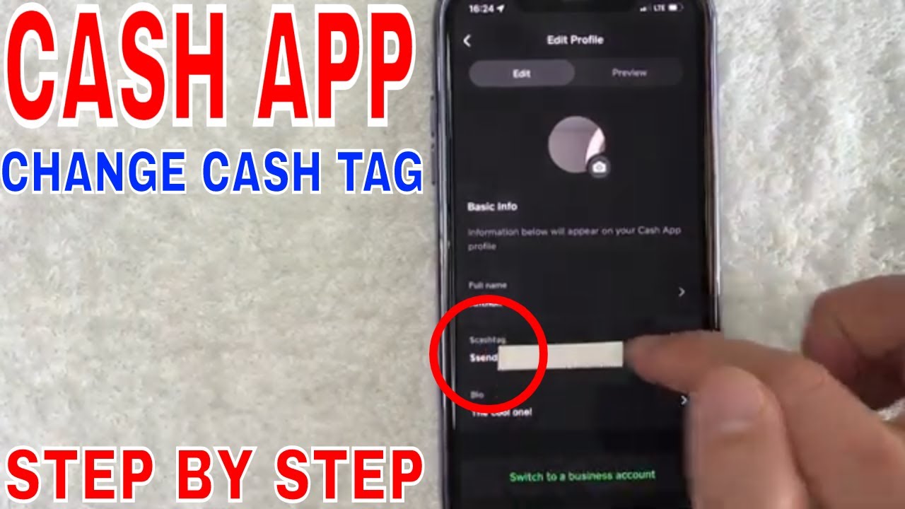 How To Change Cash App Cash Tag YouTube