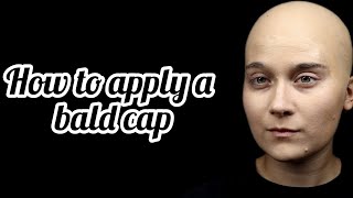 How to apply a bald cap | Cosplay and Halloween hacks