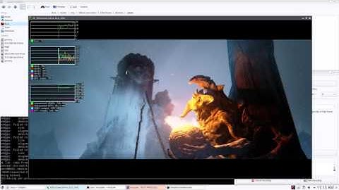 Unreal Engine 4 EffectsCave on radeonsi (opengl 3.3(glsl 150) vs opengl 4.3(glsl 430) )