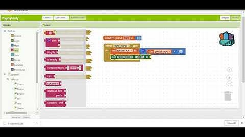 app inventor 2 - flappy bird - step 5