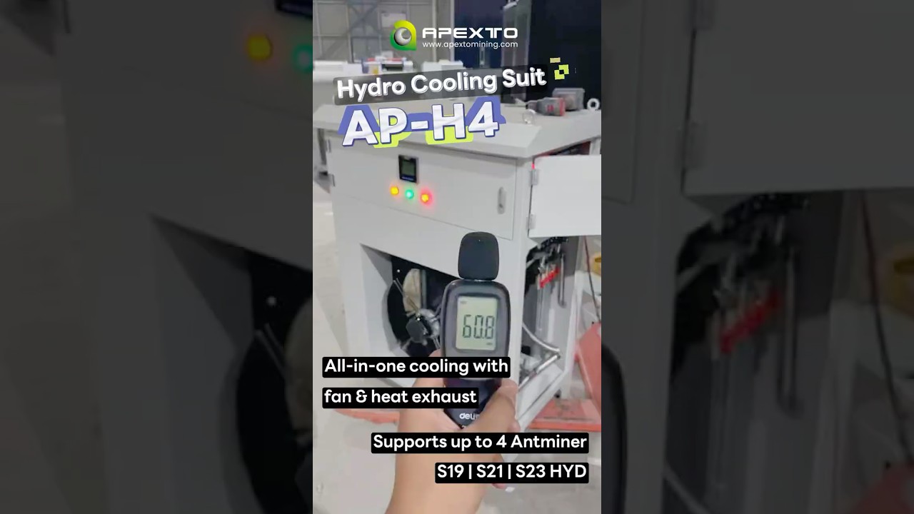 Hydro Cooling Suit AP-H4 | For 4 Units Antminer S19/S21/S23 HYD