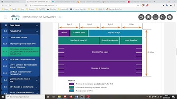 CCNA1v7 Capítulo 8: Capa de red