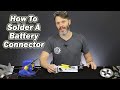 Installing A New Connector Is Easy! How To Solder Battery Plugs - Holmes Hobbies
